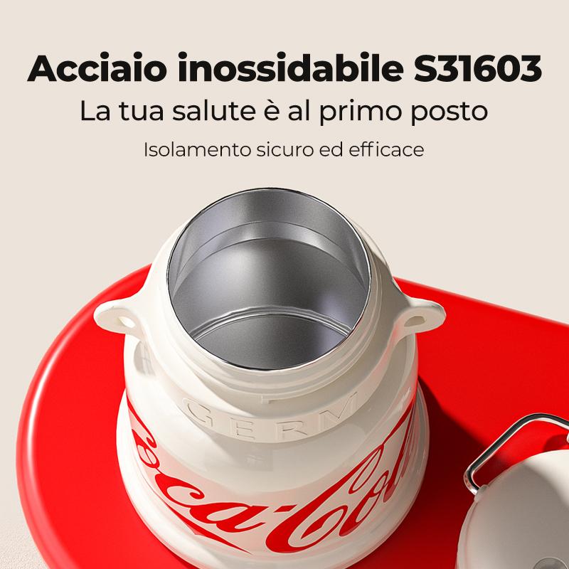 Coca Cola Bell Vacuum Bottle